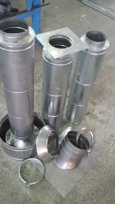 Tubulatura de ventilatie - cosuri de fum - hote profesionale inox - Bucuresti