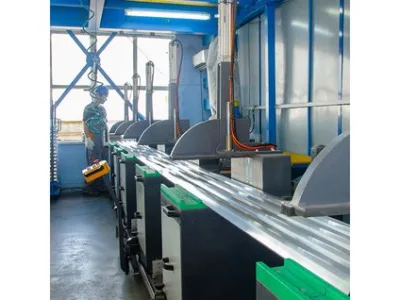 Producator profile aluminiu - vopsitorie electrostatica - Constanta