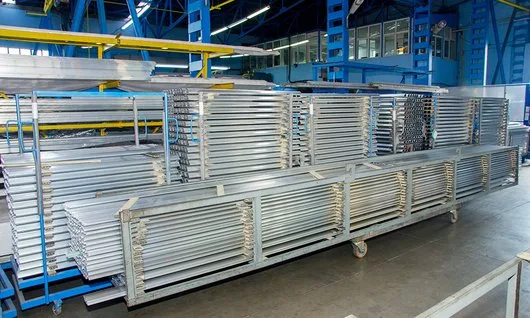 Producator profile aluminiu - vopsitorie electrostatica - Constanta