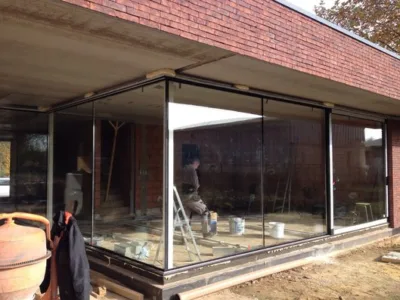 Lucrari in aluminiu cu sticla glisanta -securizata sau termoizolanta Bucuresti