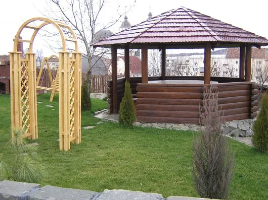 Mobilier de gradina din lemn de brad - Zalau / Salaj
