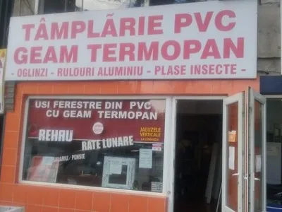 Tamplarie PVC - geam termopan Bucuresti