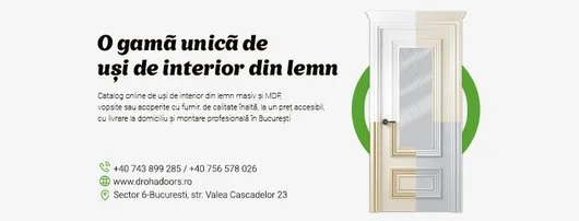 Usi de interior din lemn masiv si MDF - Bucuresti