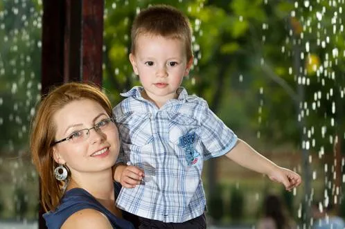 Fotografii de familie - copii si mamici