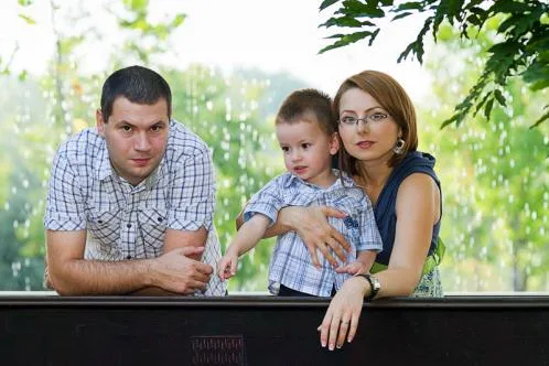 Fotografii de familie - copii si mamici