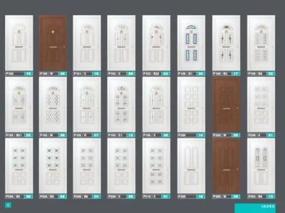 Usi e interior - tamplarie PVC cu geam termoizolant - Timisoara