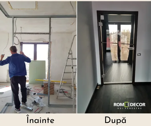 Usi interior - usi sticla - inchideri terase - Bucuresti