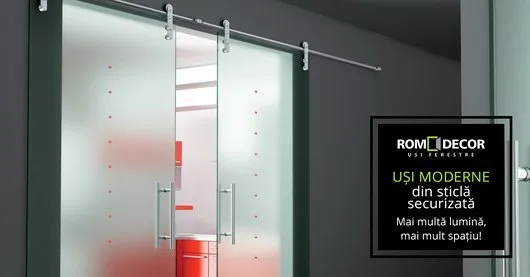 Usi interior - usi sticla - inchideri terase - Bucuresti