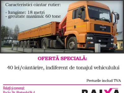 Inchirieri utilaje pentru constructii civile si industriale - Bacau