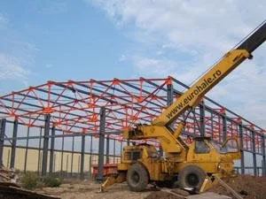 Proiectare si montaj de structuri metalice industriale - Bucuresti
