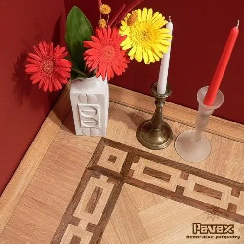 Parchet decorativ cu intarsie - Sebes / Alba