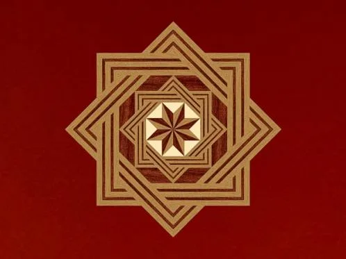 Parchet decorativ cu intarsie - Sebes / Alba