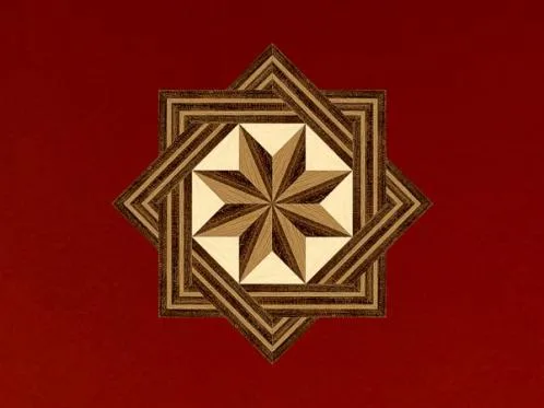 Parchet decorativ cu intarsie - Sebes / Alba