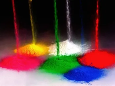 Vopsire in camp electrostatic