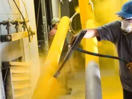 Vopsire in camp electrostatic - Bucuresti