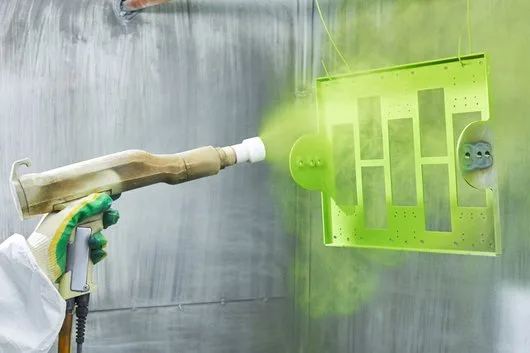 Vopsire in camp electrostatic - Bucuresti