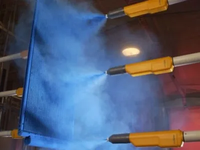 Vopsire in camp electrostatic - Bucuresti