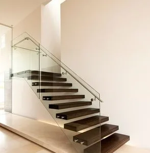 Scari - balustrade sticla si inox Bucuresti