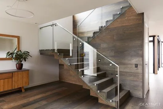 Scari - balustrade sticla si inox Bucuresti