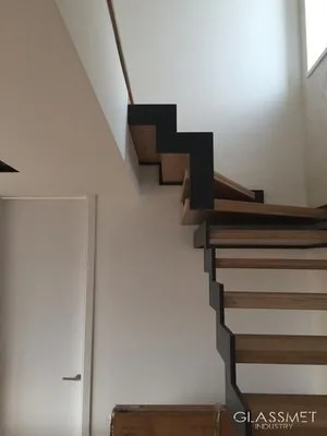 Scari - balustrade sticla si inox Bucuresti