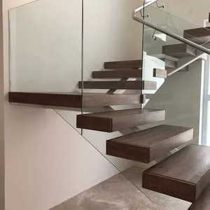 Scari - balustrade sticla si inox Bucuresti