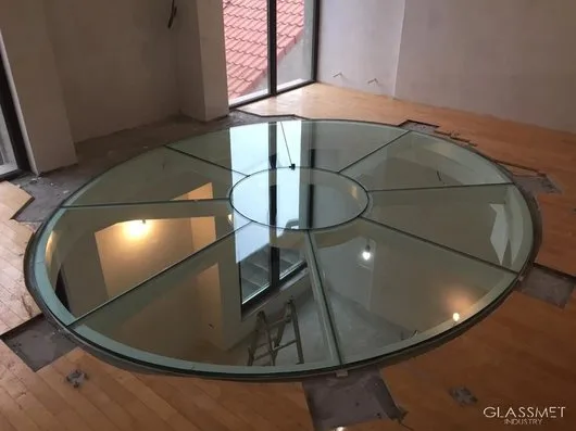 Scari - balustrade sticla si inox Bucuresti