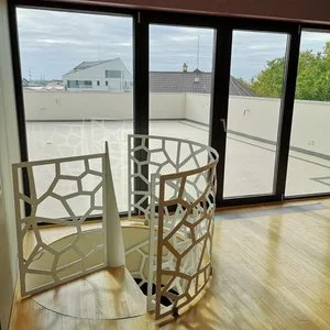 Scari - balustrade sticla si inox Bucuresti