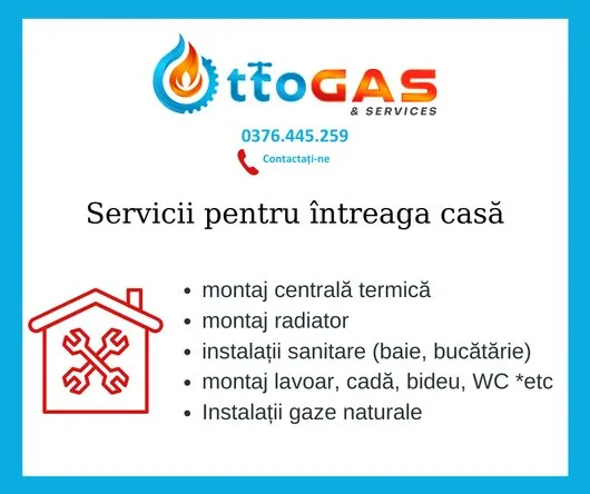 Instalatii gaze - sanitare Bucuresti