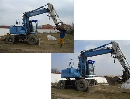 Inchiriere utilaje de constructii cu personal de deservire - Ramnicu Valcea