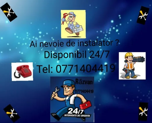 Instalator termice si sanitare Bucuresti