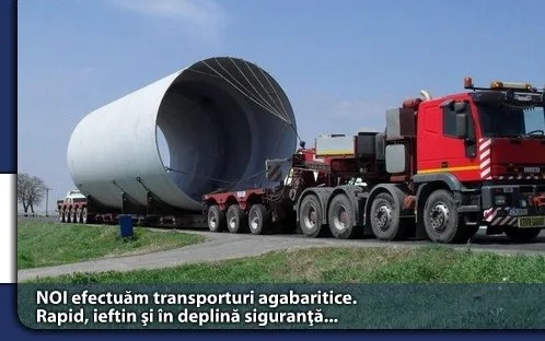 Transport agabaritic intern si extern - Bucuresti