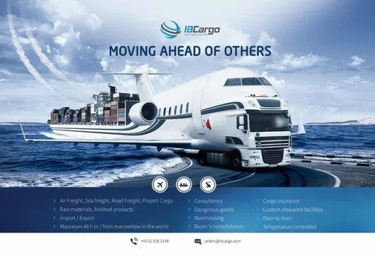 Transport aerian - maritim - feroviar si rutier de marfa - Bucuresti