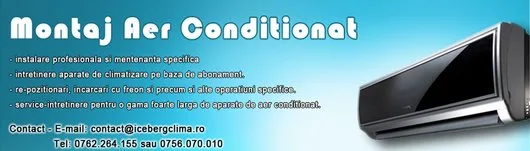 Montaj - service,igienizare - incarcare cu freon aer conditionat - Bucuresti