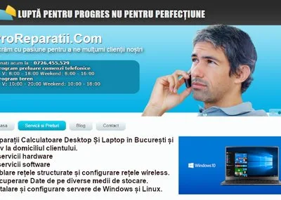 Reparatii calculatoare - laptop -uri Bucuresti - Ilfov