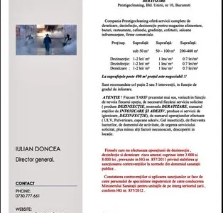 Servicii de curatenie Bucuresti