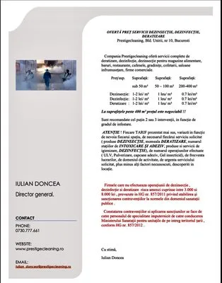 Servicii de curatenie Bucuresti