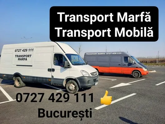 Transport marfa - mobila - materiale de constructii - Bucuresti