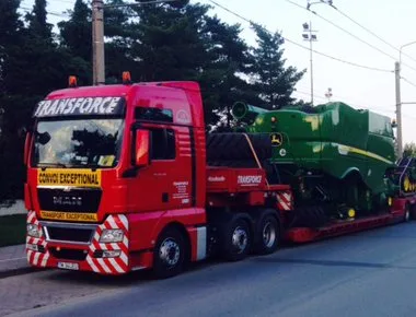 Transport rutier agabaritic - in containere exclusive - Dumbravita / Timis