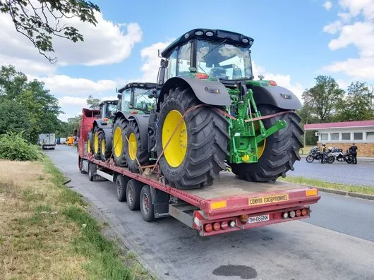 Transport rutier agabaritic - in containere exclusive - Dumbravita / Timis