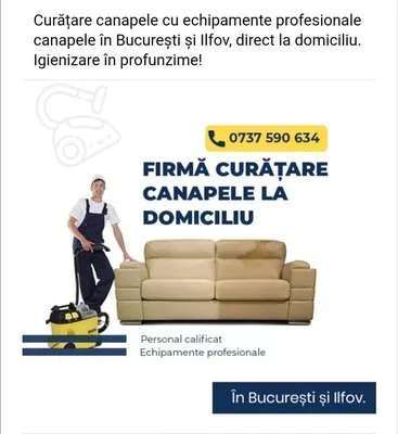 Curatare canapele saltele si tapiterie auto la domiciliu - Bucuresti