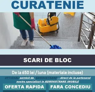 Servicii profesionale de curatenie Bucuresti