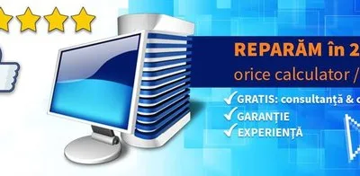 Reparatii calculatoare - laptop Bucuresti