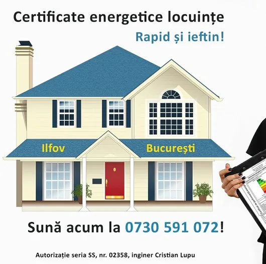 Auditor energetic gradul I Bucuresti