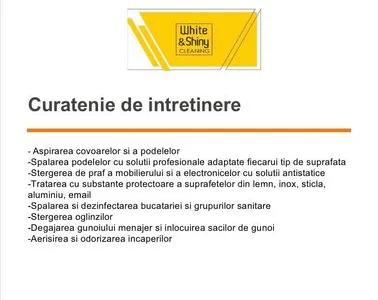 Firma curatenie Bucuresti - Ilfov