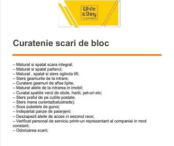 Firma curatenie Bucuresti - Ilfov