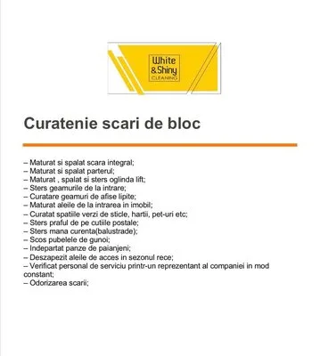 Firma curatenie Bucuresti - Ilfov