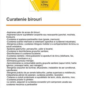 Firma curatenie Bucuresti - Ilfov