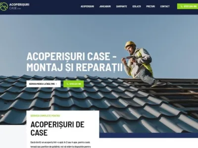 Constructii - montaj - reparatii acoperisuri - Bucuresti
