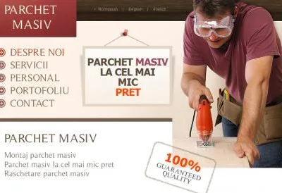 Parchet masiv si scari interioare din lemn - Buzau