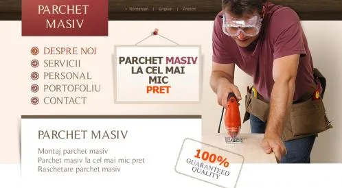 Parchet masiv si scari interioare din lemn - Buzau